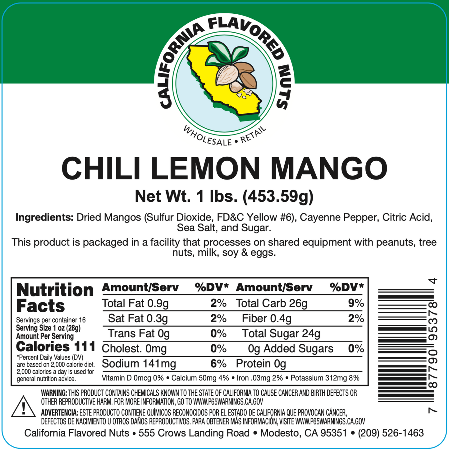 Mango Chili and Lemon