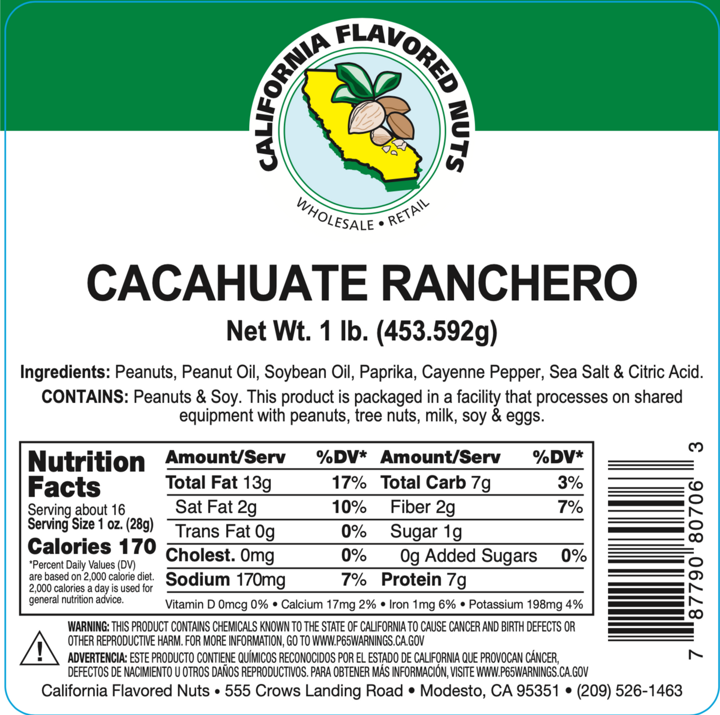 Cacahuate Ranchero