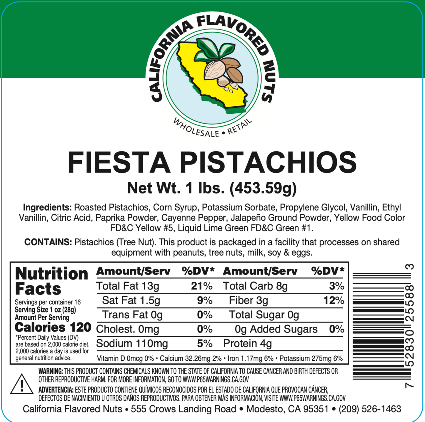 Fiesta Pistachios