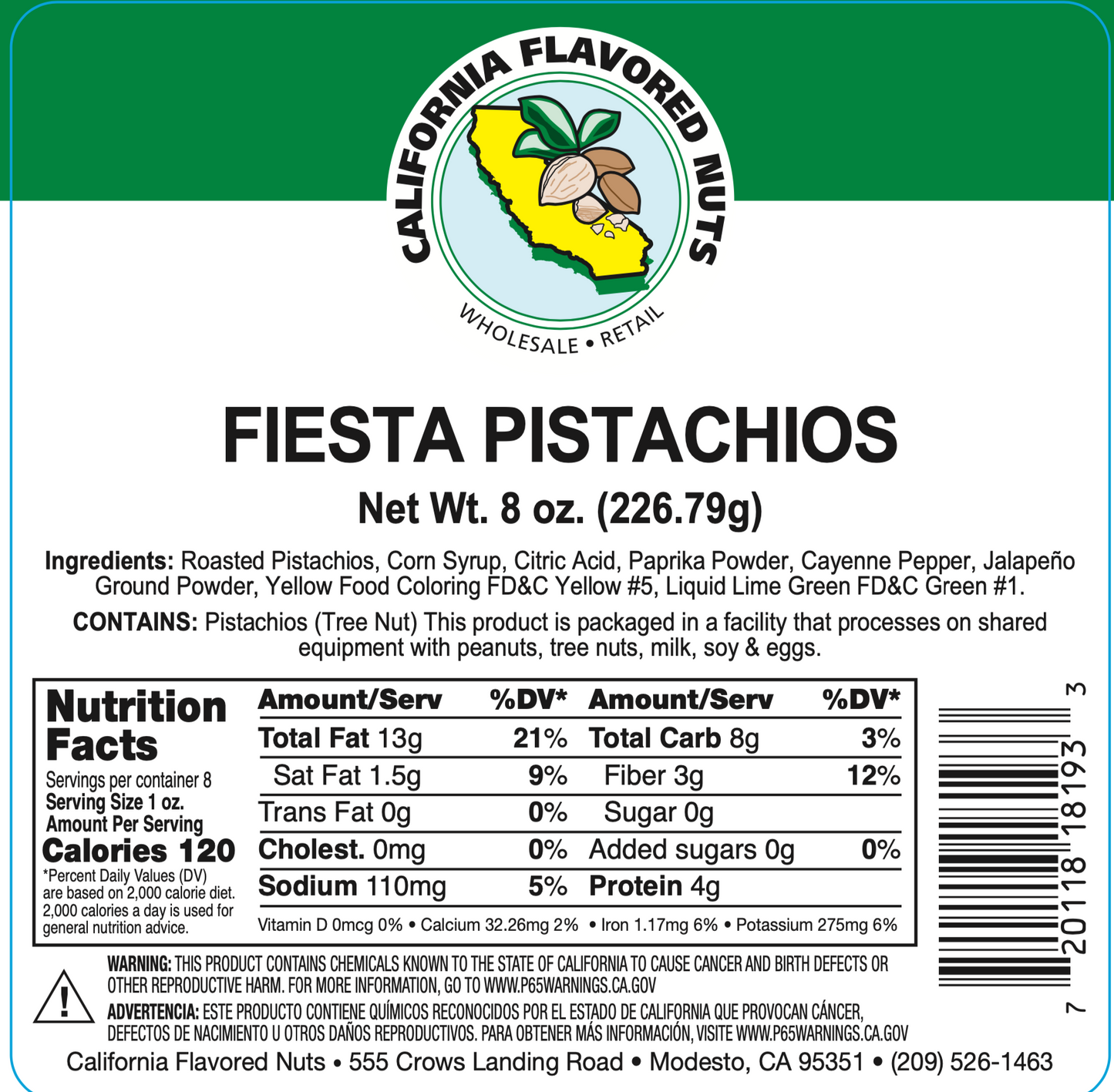 Fiesta Pistachios