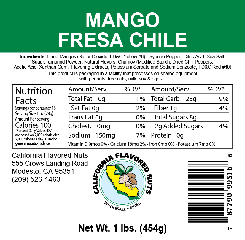 Mango Fresa Chile