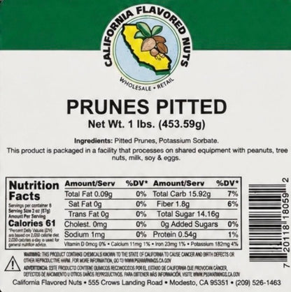 Pitted Prunes